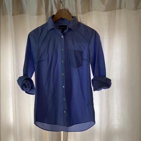 JCrew Women’s Classic Fit Boy Cut Poplin - Picture 1 of 4